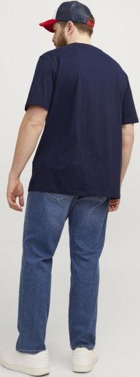 Jack & Jones PAULOS T-Shirt Navy Blazer - Herren-T-Shirts - Herren-T-Shirts in großen Größen