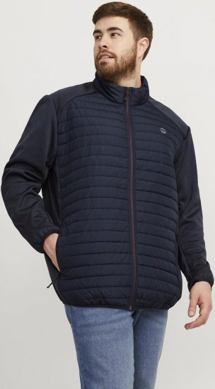 Jack & Jones MULTI SET-IN Sleeves Quilted Jacket With Collar Navy Blazer - Herren jacken - Herren Jacken in großen Größen