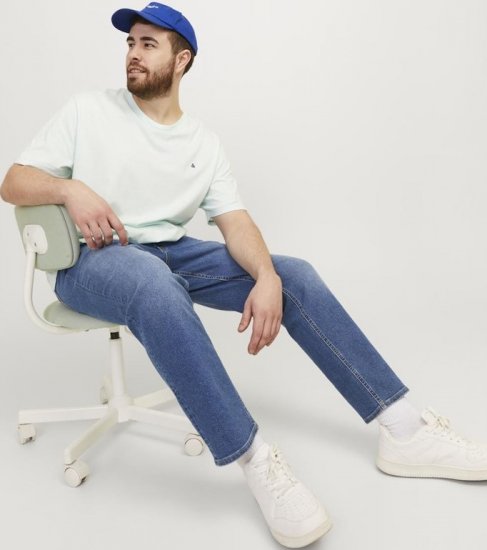 Jack & Jones GLENN ORIGINAL MF 071 Jeans Blue Denim - Herren-jeans & -hosen - Herren-Jeans & -Hosen in großen Größen