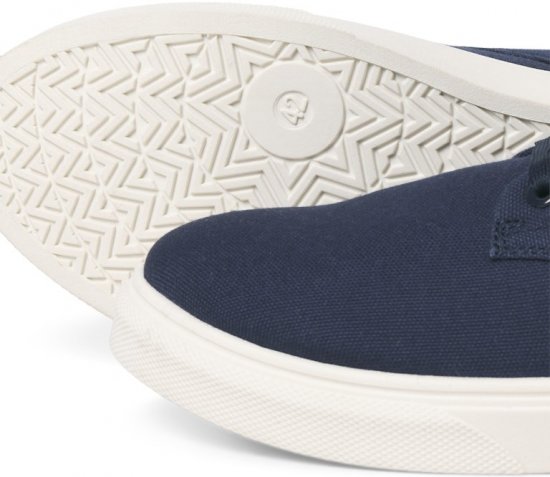 Jack & Jone Mission Canvas Sneakers Navy Blazer - Herrenschuhe 40-52 - 