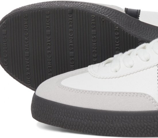 Jack & Jones Mambo Special Sneakers Bright White/Anthracite - Herrenschuhe 40-52 - 