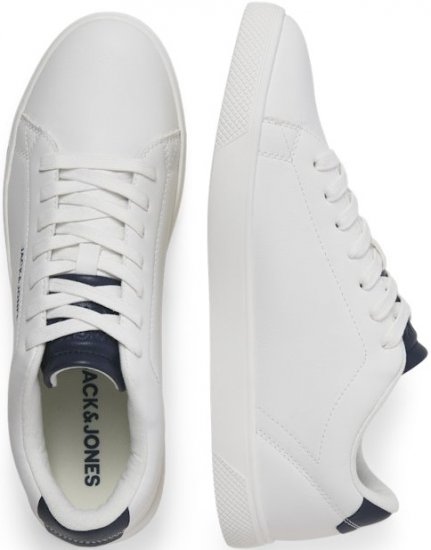 Jack & Jones Bosley Sneakers White/NAVY BLAZE - Herrenschuhe 40-52 - 