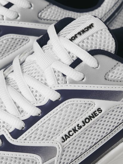 Jack & Jones Tokyo Sneakers White/MEDIEVAL B - Herrenschuhe 40-52 - 