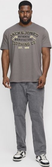 Jack & Jones GLENN ORIGINAL SQ 703 Grey Denim - Herren-jeans & -hosen - Herren-Jeans & -Hosen in großen Größen