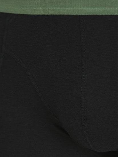 Jack & Jones Nick Bamboo Trunks 3-Pack Green/Black - Herrenunterwäsche & bademode - Herrenunterwäsche & Bademode in großen Größen