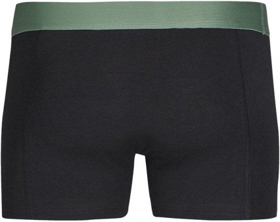 Jack & Jones Nick Bamboo Trunks 3-Pack Green/Black - Herrenunterwäsche & bademode - Herrenunterwäsche & Bademode in großen Größen
