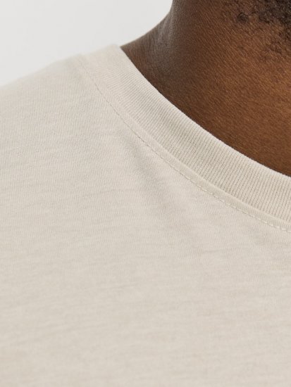 Jack & Jones ORGANIC T-Shirt Grey/Melange - Herren-T-Shirts - Herren-T-Shirts in großen Größen