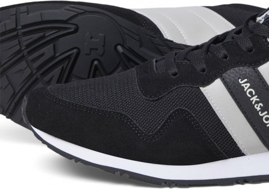Jack & Jones Stellar Mesh Sneakers Black - Herrenschuhe 40-52 - 