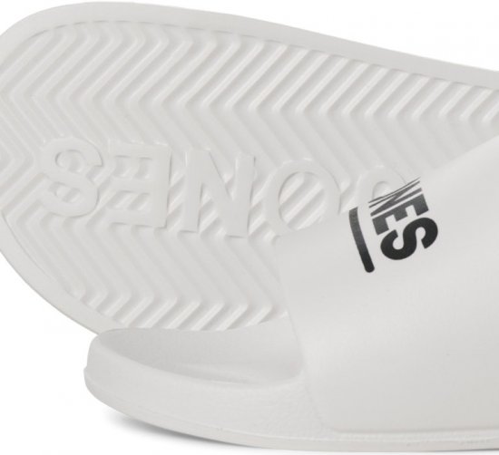 Jack & Jones Wollie Slippers White - Herrenschuhe 40-52 - 