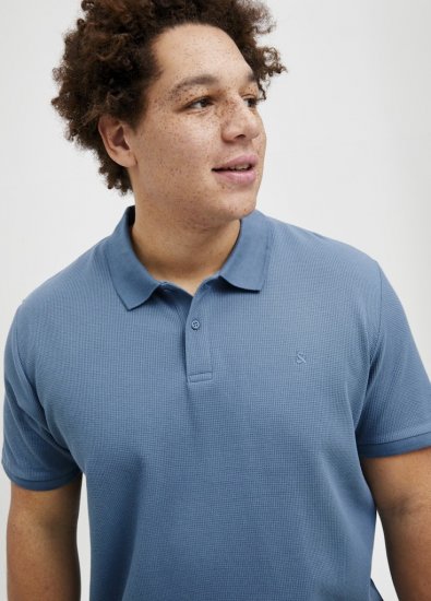 Jack & Jones AUSTIN CLASSIC Polo Blue - Polo-shirts für herren - Polo-Shirts für Herren in großen Größen