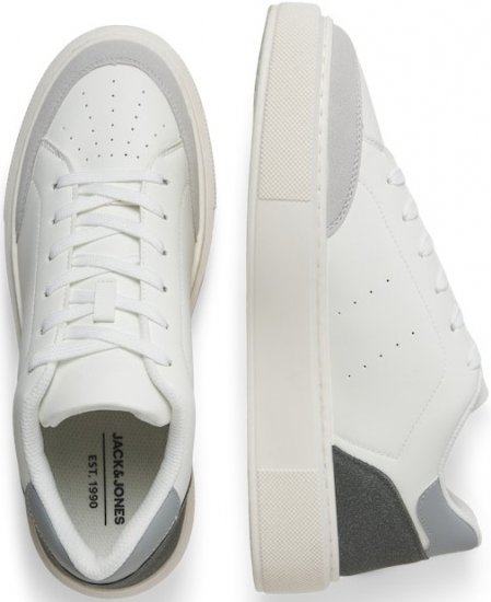 Jack & Jones Waspire Court Sneakers White/Vapor Blue - Herrenschuhe 40-52 - 