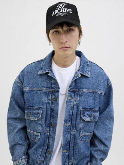 Jack & Jones Frame Haines Cap Black - Accessoires - 