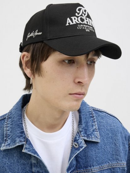 Jack & Jones Frame Haines Cap Black - Accessoires - 