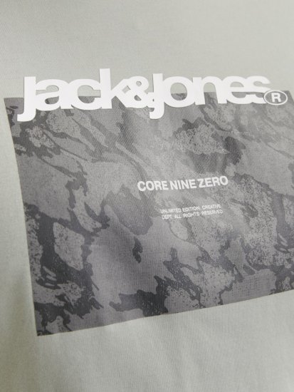 Jack & Jones Tarmac Camo Crew Neck T-Shirt Green - Herren-T-Shirts - Herren-T-Shirts in großen Größen