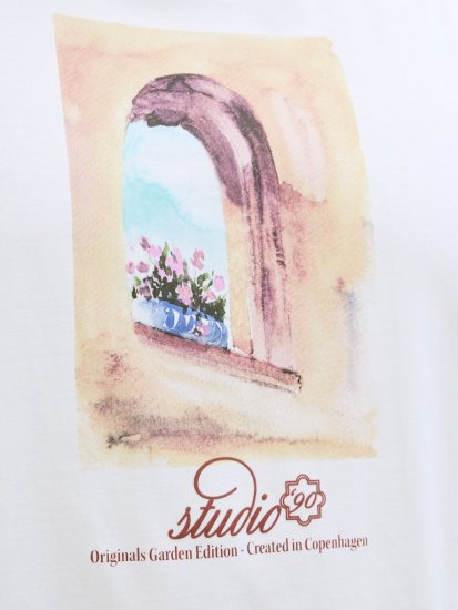 Jack & Jones Hydra Crew Neck T-Shirt Bright White - Herren-T-Shirts - Herren-T-Shirts in großen Größen