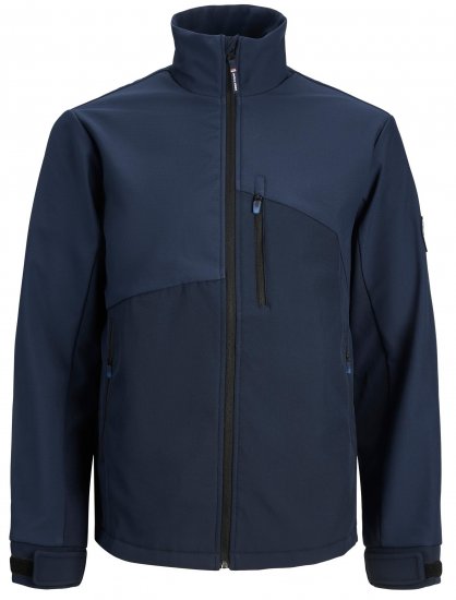 jack & Jones JCOARC Softshell Jacket Navy - Herren jacken - Herren Jacken in großen Größen
