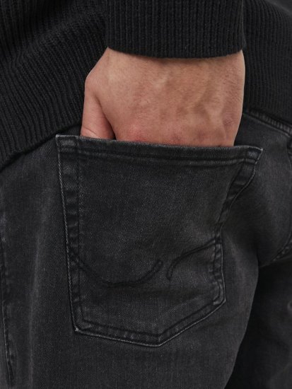 Jack & Jones GLENN ORIGINAL MF 073 Black Denim - Herren-jeans & -hosen - Herren-Jeans & -Hosen in großen Größen