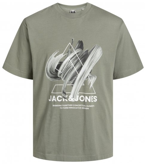 Jack & Jones JCOTINT T-Shirt Agave Green - Herren-T-Shirts in großen Größen - Herren-T-Shirts in großen Größen