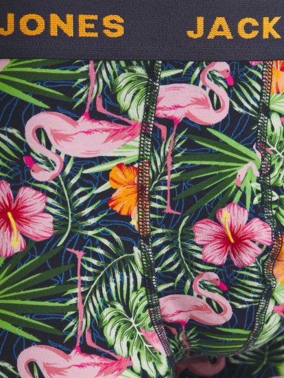 Jack & Jones JACPINK FLAMINGO TRUNKS 5 PACK Navy Blazer - Herrenunterwäsche & bademode - Herrenunterwäsche & Bademode in großen Größen