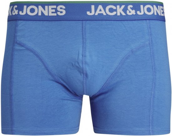 Jack & Jones JACPINEAPPLE SKULL TRUNKS 3 PACK Palace Blue - Boxershorts - Herren Boxershorts Große Größen 