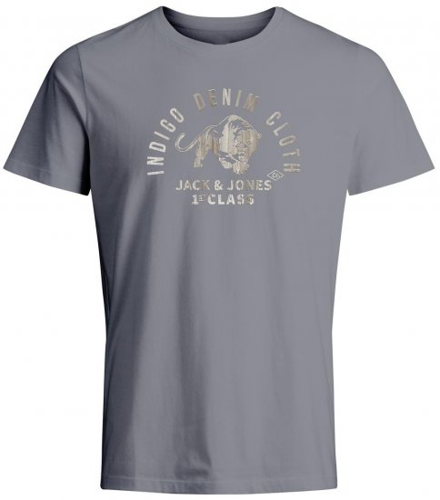 Jack & Jones JPRBLUOLLIE T-Shirt Weathervane - Herren-T-Shirts - Herren-T-Shirts in großen Größen