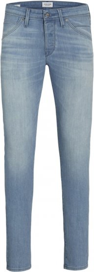 Jack & Jones GLENN FOX AM 496 Blue Denim - Herren-jeans & -hosen - Herren-Jeans & -Hosen in großen Größen