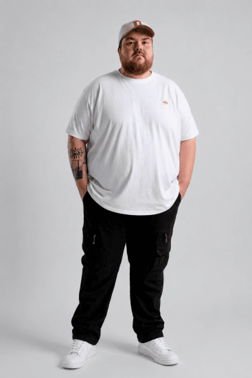 Kam Jeans Cargohose Schwarz - Herren-jeans & -hosen - Herren-Jeans & -Hosen in großen Größen