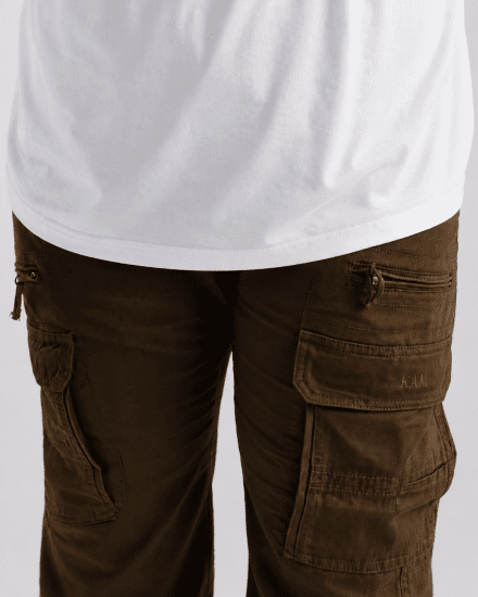 Kam Jeans Cargohose Khaki - Herren-jeans & -hosen - Herren-Jeans & -Hosen in großen Größen