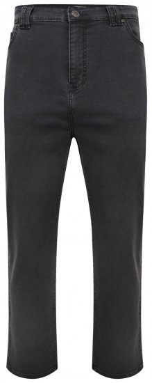Kam Jeans 101 Stretch Jeans Charcoal - Herren-jeans & -hosen - Herren-Jeans & -Hosen in großen Größen