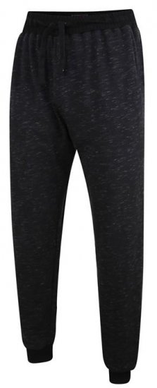 Kam Jeans 235 Melange Jog Bottoms Black - Jogginghosen für herren - Jogginghosen für Herren in großen Größen