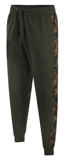 Kam Jeans 236 Camo Print Panelled Joggers Khaki - Jogginghosen für herren - Jogginghosen für Herren in großen Größen