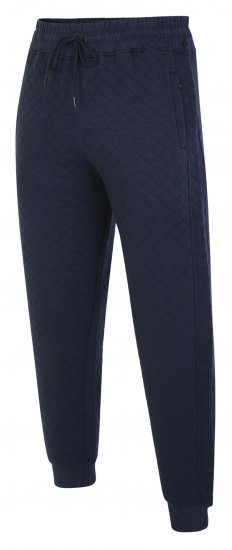 Kam Jeans 238 Quilted Jersey Joggers Navy - Jogginghosen für herren - Jogginghosen für Herren in großen Größen