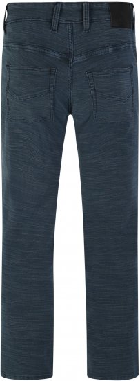 Kam Jeans 264 Slub Weave 5 Pocket Stretch Pants Smokey Blue - Herren-jeans & -hosen - Herren-Jeans & -Hosen in großen Größen
