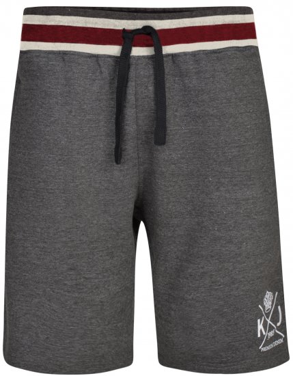 Kam Jeans 328 Jersey Shorts Charcoal - Jogginghosen für herren - Jogginghosen für Herren in großen Größen
