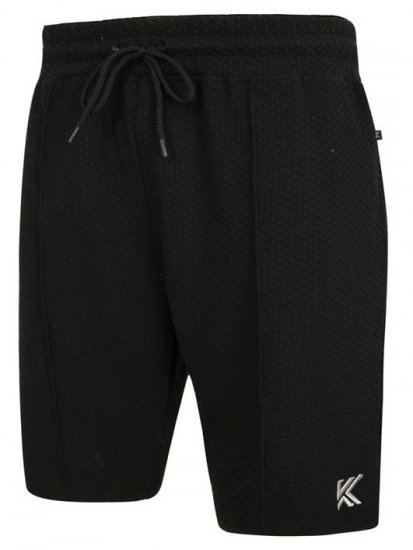 Kam Jeans 3305 Jaquard Mesh Shorts Black - Jogginghosen für herren - Jogginghosen für Herren in großen Größen