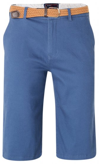 Kam Jeans 339 Dress Shorts Insignia Blue - Herrenshorts - Herrenshorts in großen Größen