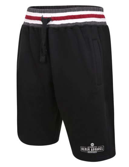 Kam Jeans 344 Jogger Shorts Black - Jogginghosen für herren - Jogginghosen für Herren in großen Größen