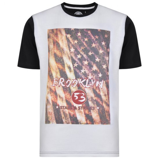 Kam Jeans 5259 T-shirt - Herren-T-Shirts - Herren-T-Shirts in großen Größen