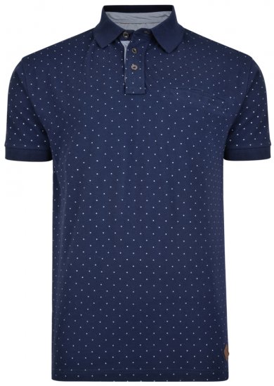 Kam Jeans 5271 Polo Navy - Polo-shirts für herren - Polo-Shirts für Herren in großen Größen