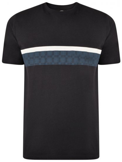 Kam Jeans 5307 T-shirt Navy - Herren-T-Shirts - Herren-T-Shirts in großen Größen