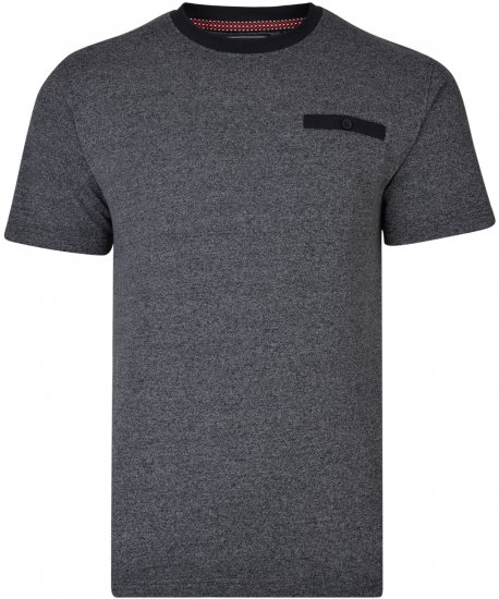 Kam Jeans 5325 T-shirt Navy - Herren-T-Shirts - Herren-T-Shirts in großen Größen