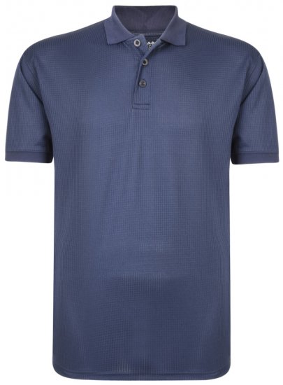 Kam Jeans Technical Lightweight Polo Navy - Sportbekleidung & outdoor - Sportbekleidung in große größen für herren