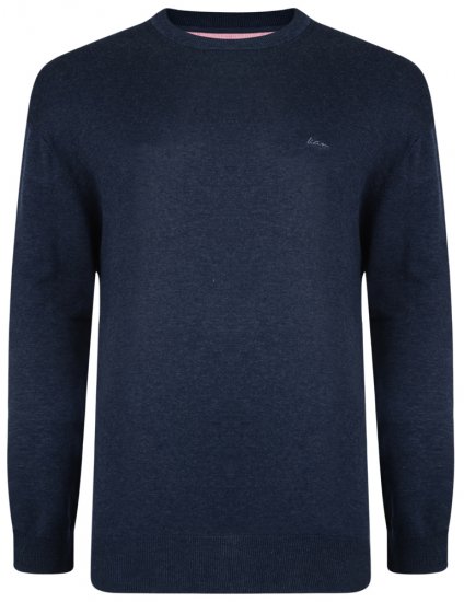 Kam Jeans Knitted Sweater Denim - Herren-sweater und -hoodies - Herren-Sweater und -Hoodies in großen Größen