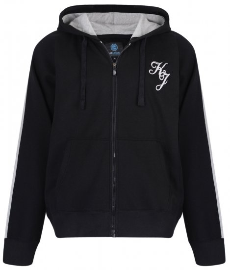 Kam Jeans 7005 Hoodie Black - Herren-sweater und -hoodies - Herren-Sweater und -Hoodies in großen Größen