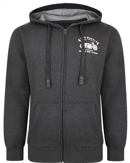 Kam Jeans 7043 Full Throttle Hoodie - Herren-sweater und -hoodies - Herren-Sweater und -Hoodies in großen Größen