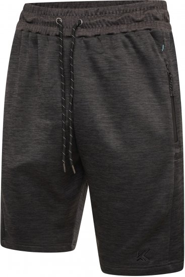Kam Jeans AP005 Active Performance Marl Shorts Charcoal - Jogginghosen für herren - Jogginghosen für Herren in großen Größen