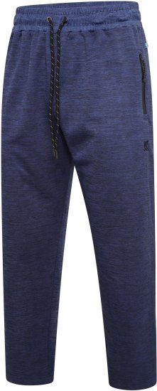 Kam Jeans AP006 Active Performance Marl Jog Pants Indigo - Jogginghosen für herren - Jogginghosen für Herren in großen Größen