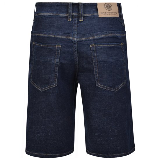 Kam Jeans Benjamin Shorts Indigo - Herrenshorts - Herrenshorts in großen Größen
