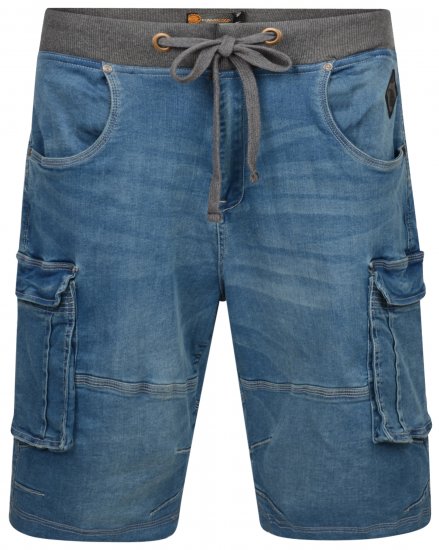 Kam Jeans Dito Denim Shorts Light Used - Herrenshorts - Herrenshorts in großen Größen