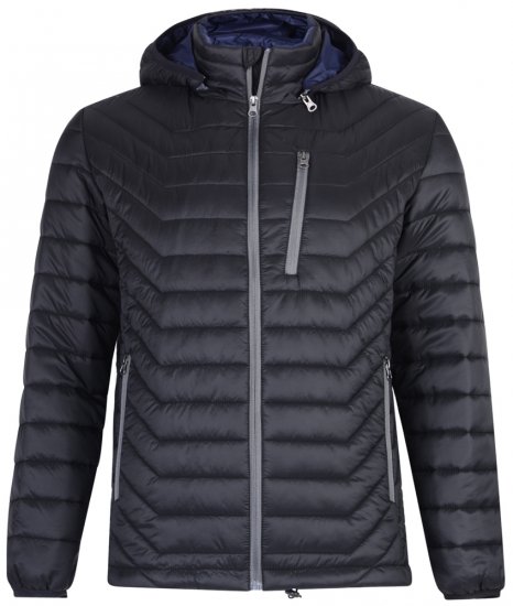 Kam Jeans KV90 Jacket Black - Herren jacken - Herren Jacken in großen Größen